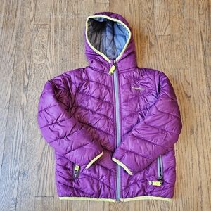 Rugged Bear Purple Puffer Jacket Girls Size 5/6